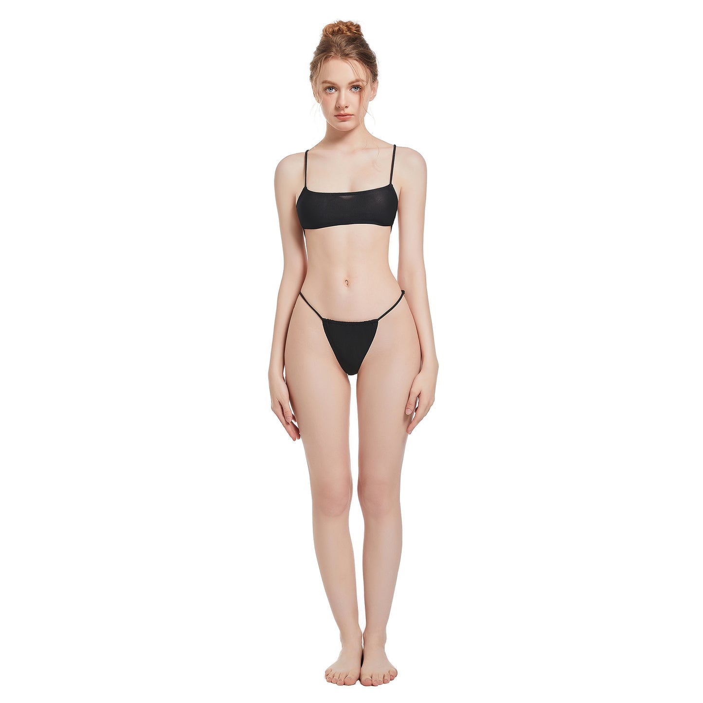 FROLIC TAN-THROUGH BIKINI SET