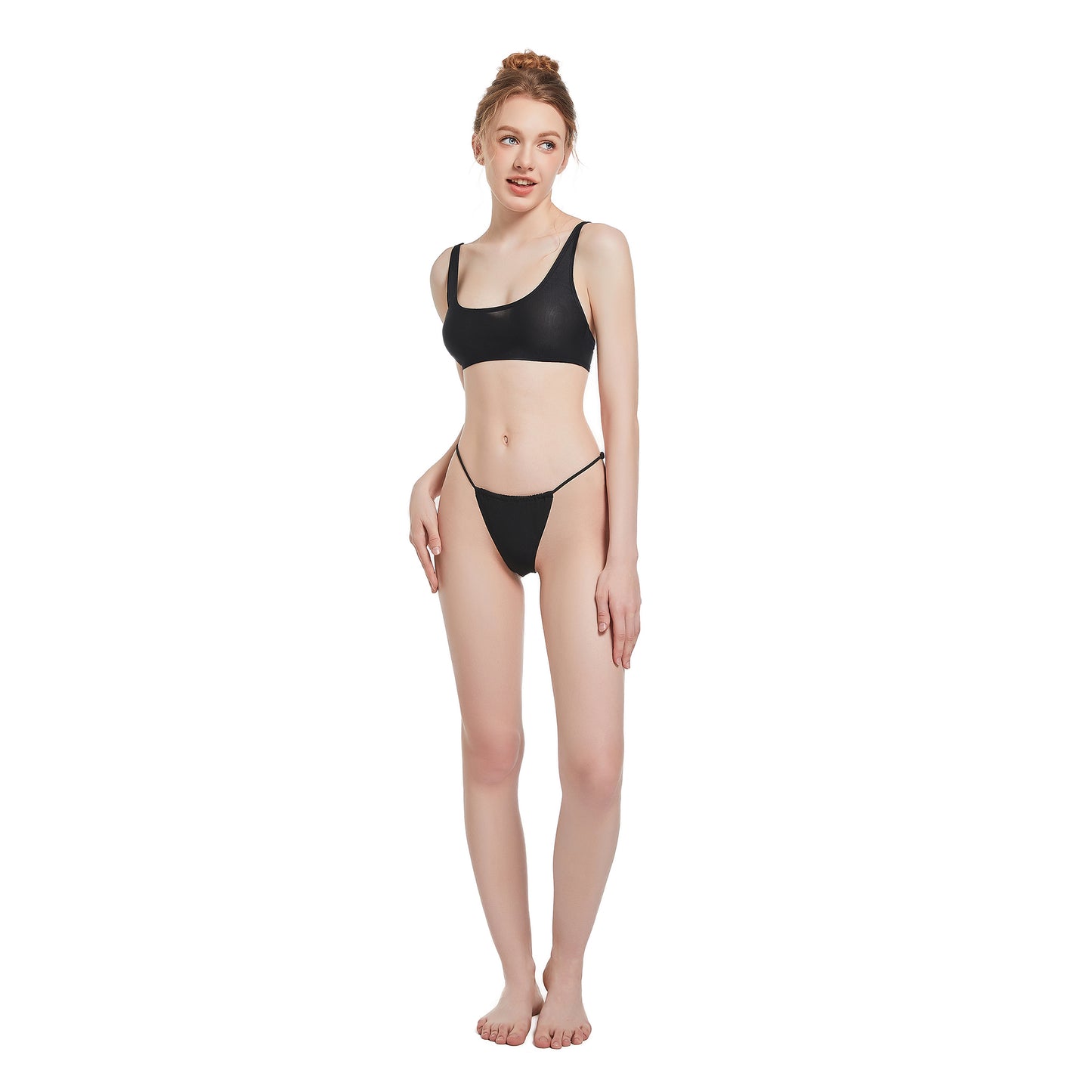 FROLIC TAN-THROUGH BIKINI SET