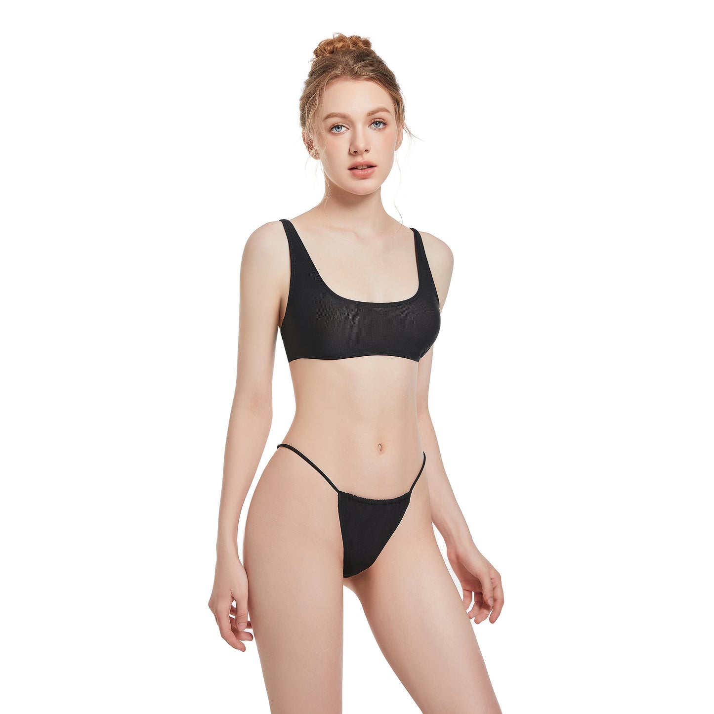 FROLIC TAN-THROUGH BIKINI SET