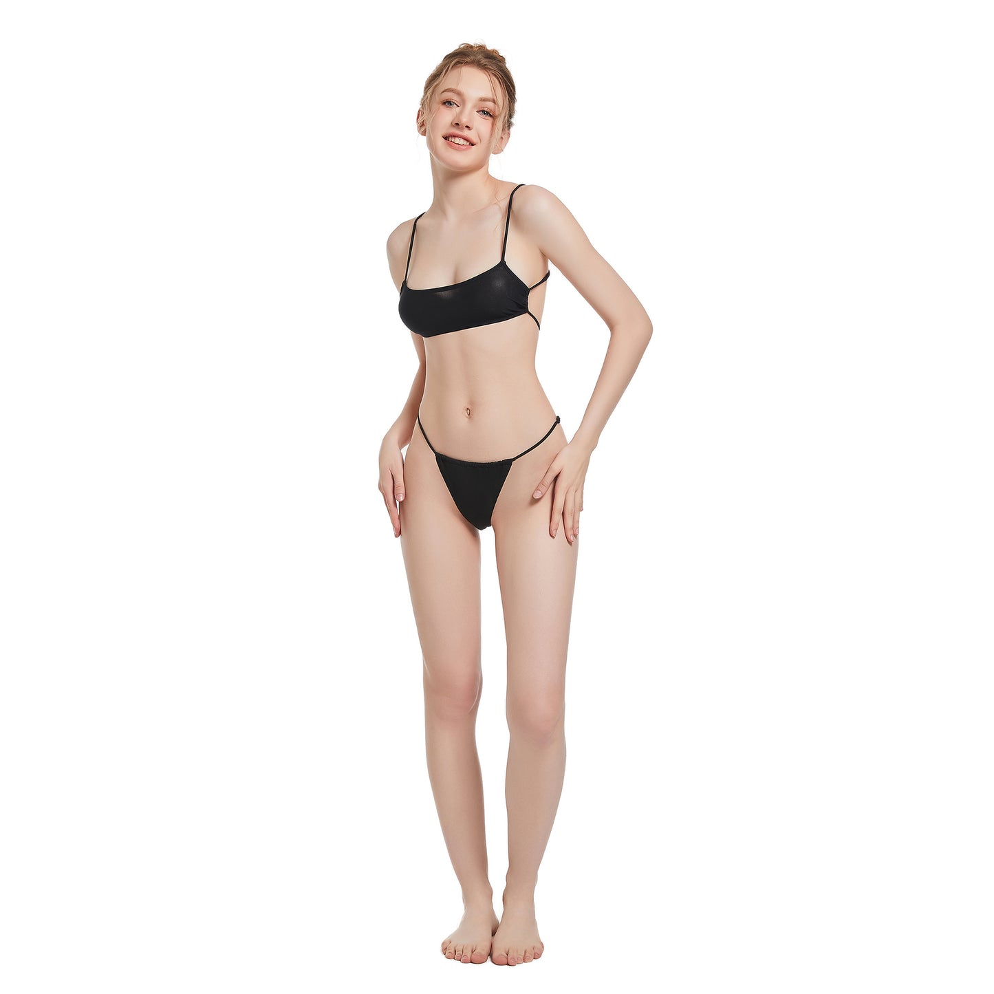 FROLIC TAN-THROUGH BIKINI SET