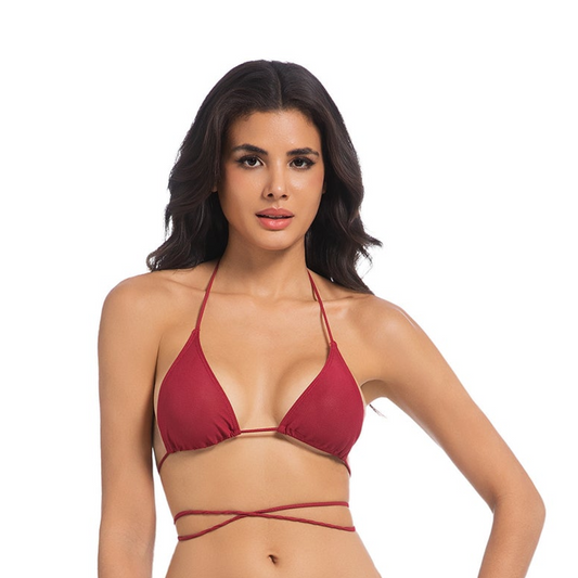 BALI NOIR TAN-THROUGH BIKINI TOP