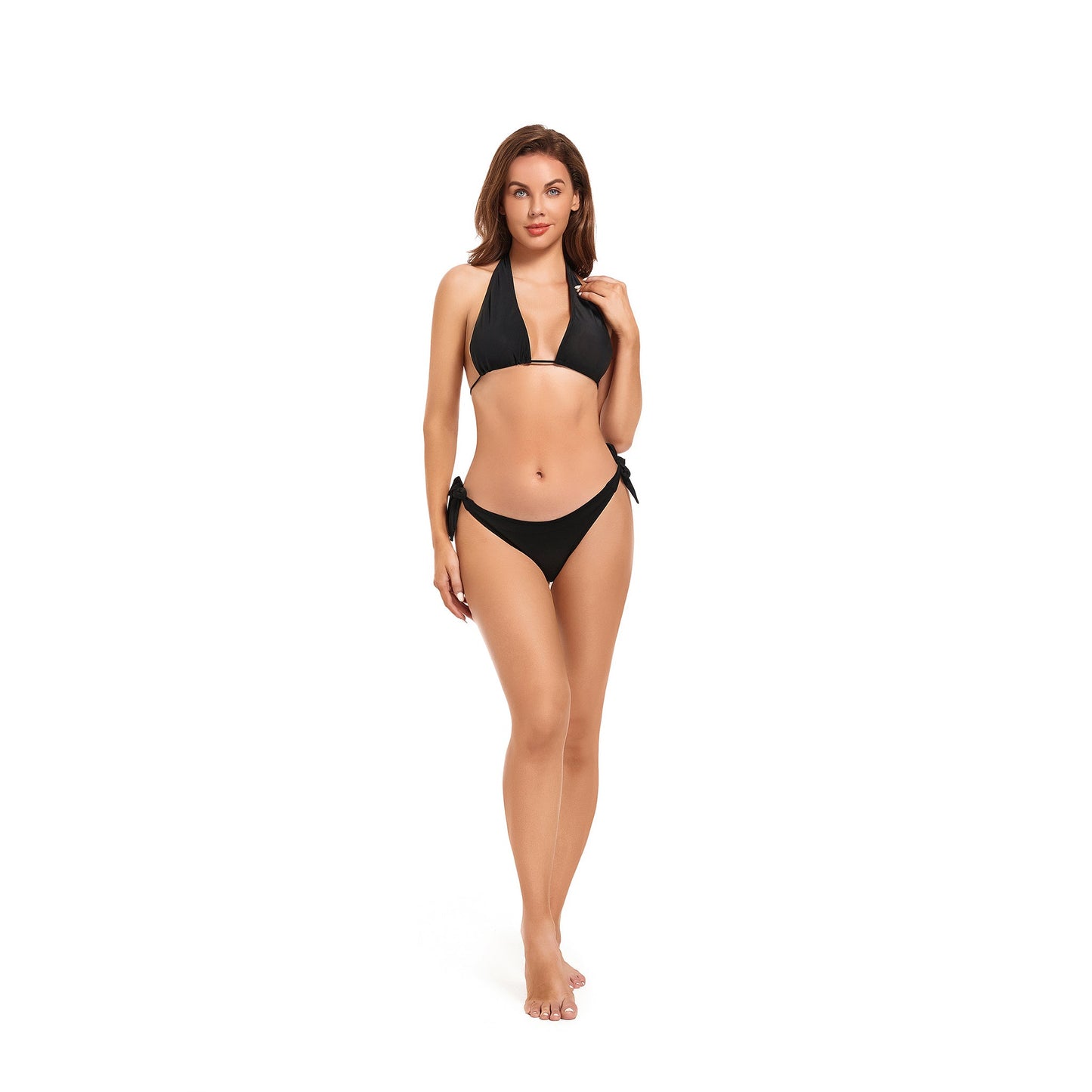 NIGHT REEF TAN-THROUGH BIKINI SET | OLUZU SWIM