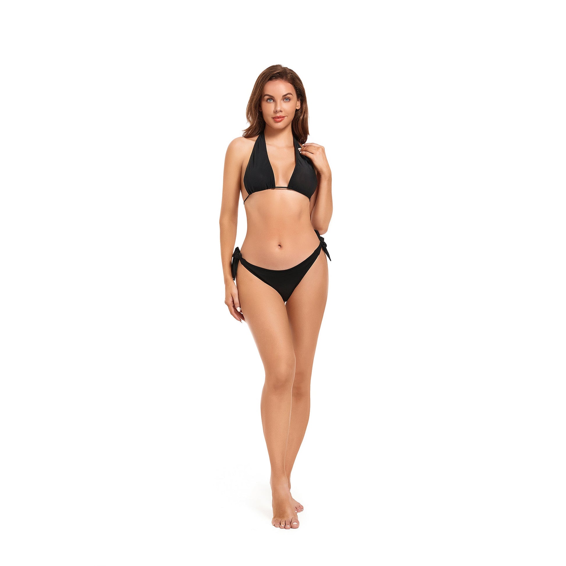 NIGHT REEF TAN-THROUGH BIKINI SET | OLUZU SWIM