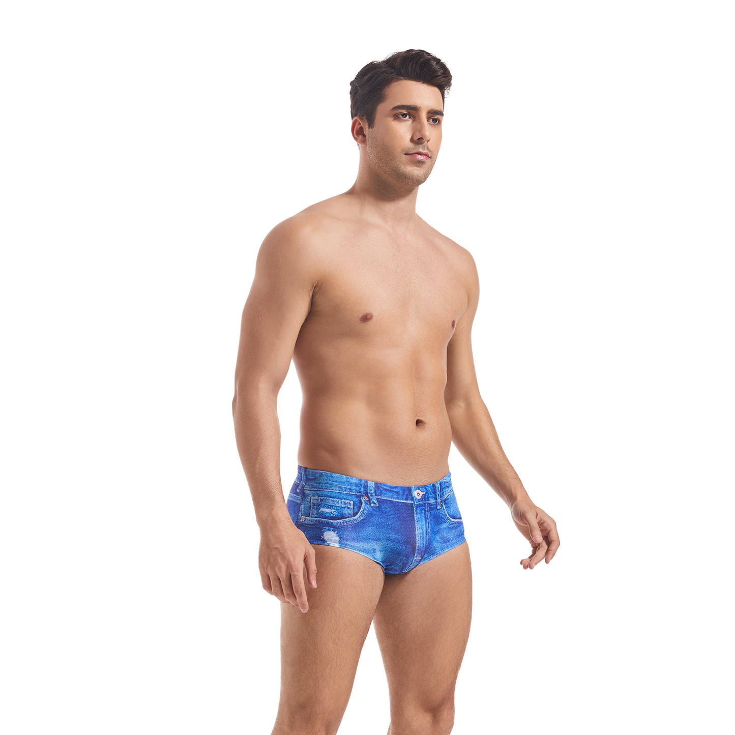 DENIM TAN-THROUGH MEN'S BRIEF