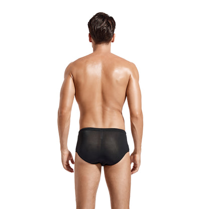 MEN'S TAN-THROUGH SWIM BRIEF