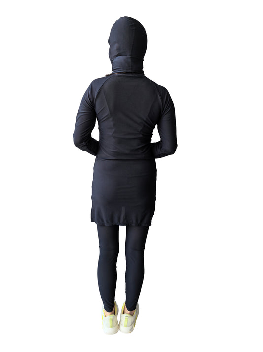MODEST TAN-THROUGH BURKINI SET II | OLUZU SWIM