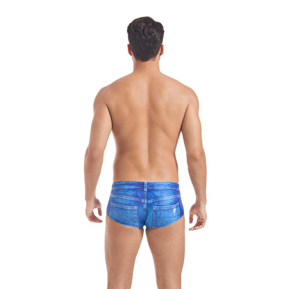 DENIM TAN-THROUGH MEN'S BRIEF