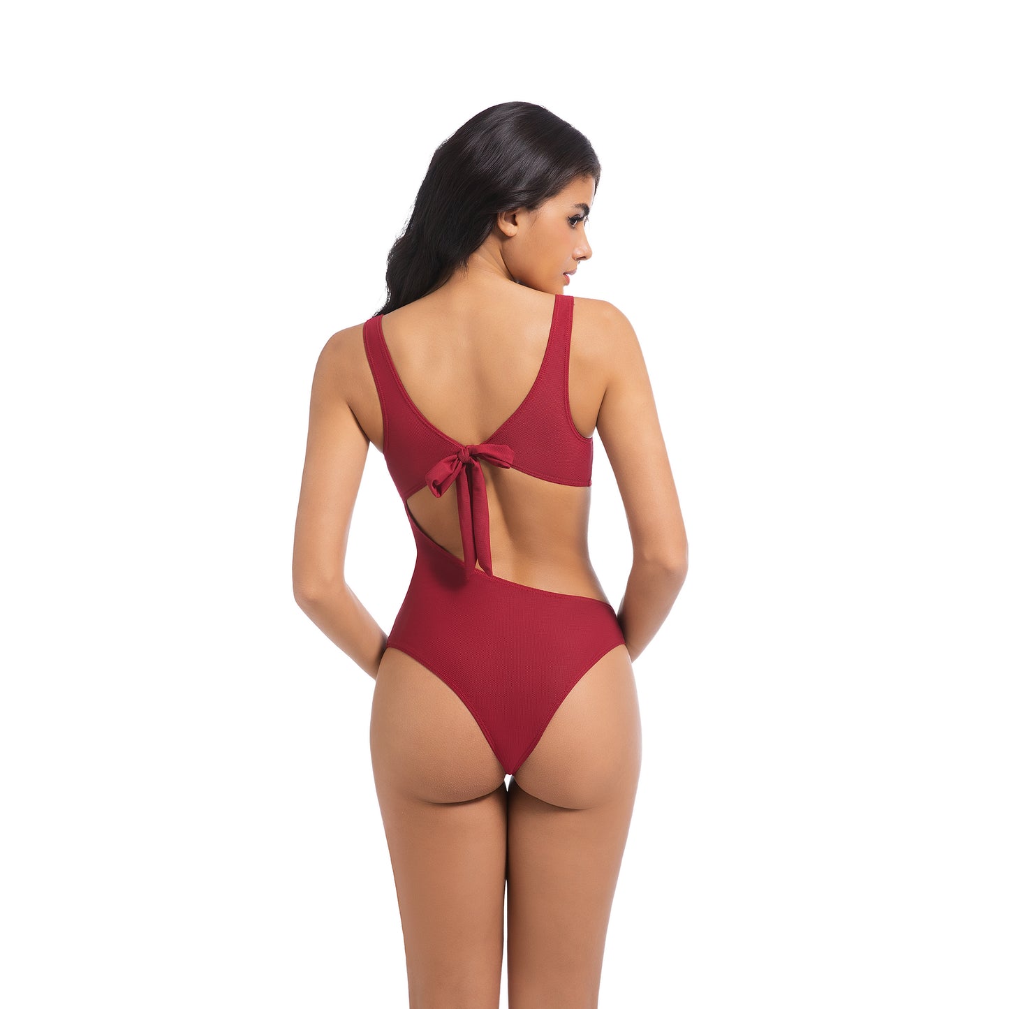 SAFFRON SHORE TAN-THROUGH ONE PIECE