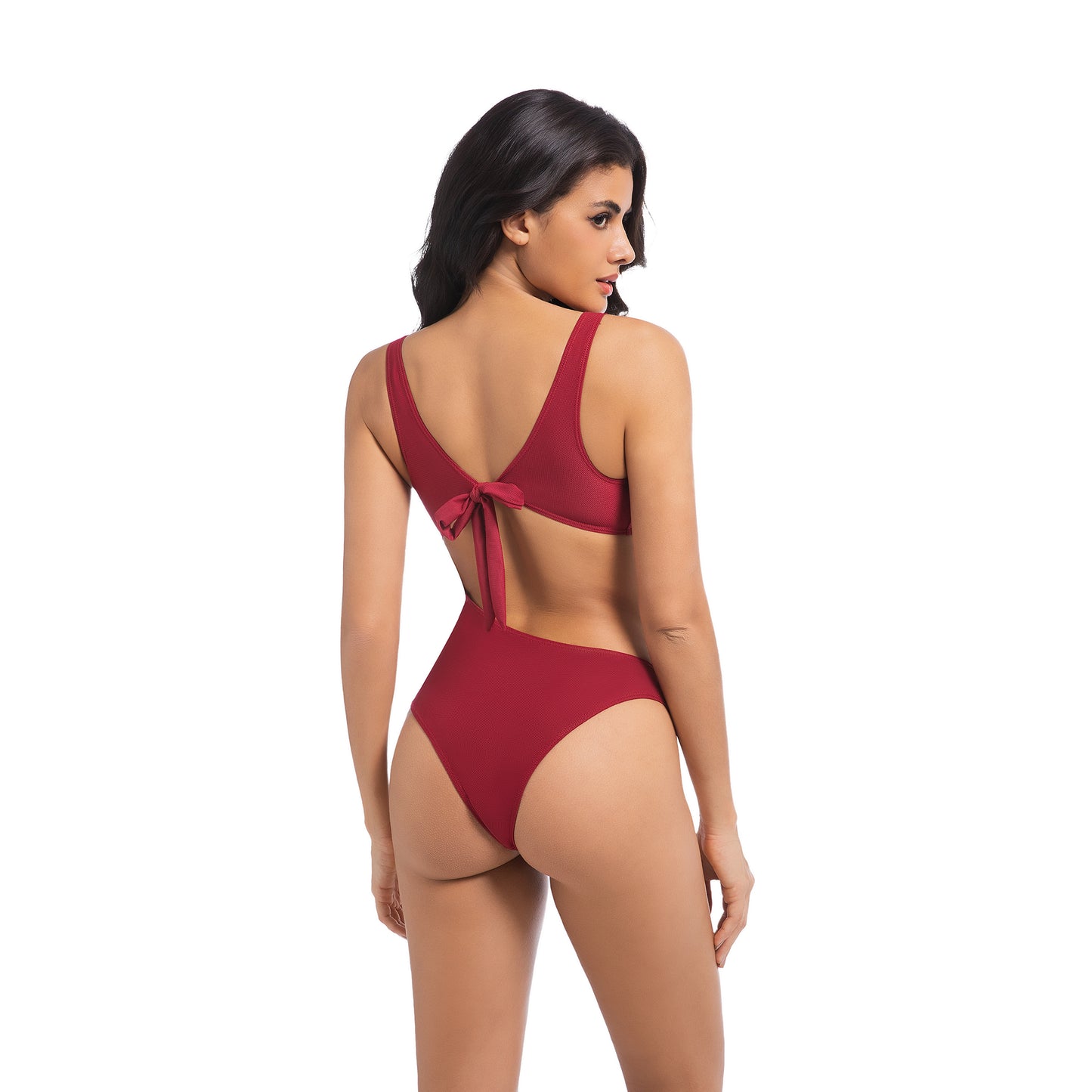 SAFFRON SHORE TAN-THROUGH ONE PIECE