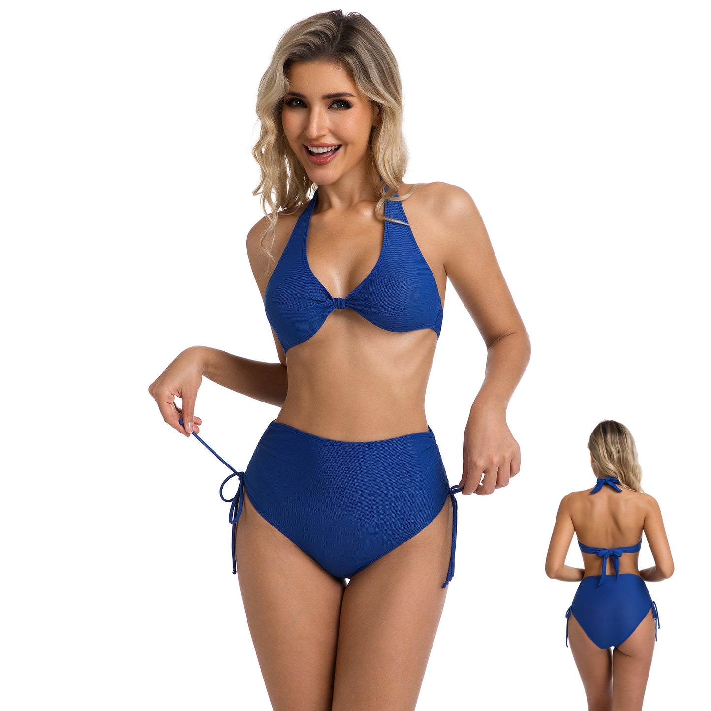 MARINA GLOW TAN-THROUGH BIKINI SET — view 7 | OLUZU SWIM