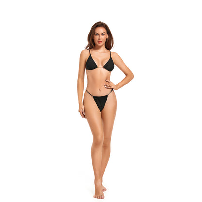 SERENITY BIKINI SET / TAN-THROUGH