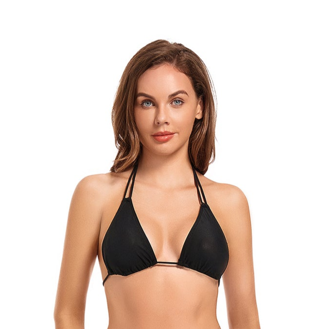 SUMMER WHIRL TAN-THROUGH BIKINI TOP