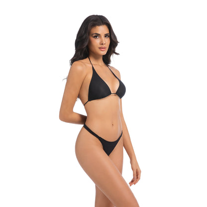 PALOMA WAVE TAN-THROUGH BIKINI SET — lifestyle view 3 | OLUZU SWIM