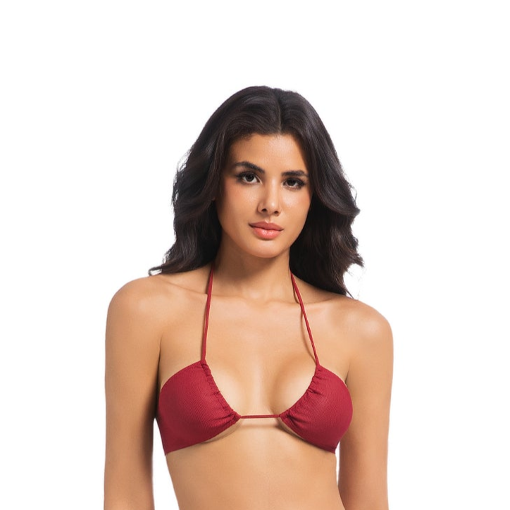 APHRODITE DUSK TAN-THROUGH BIKINI TOP